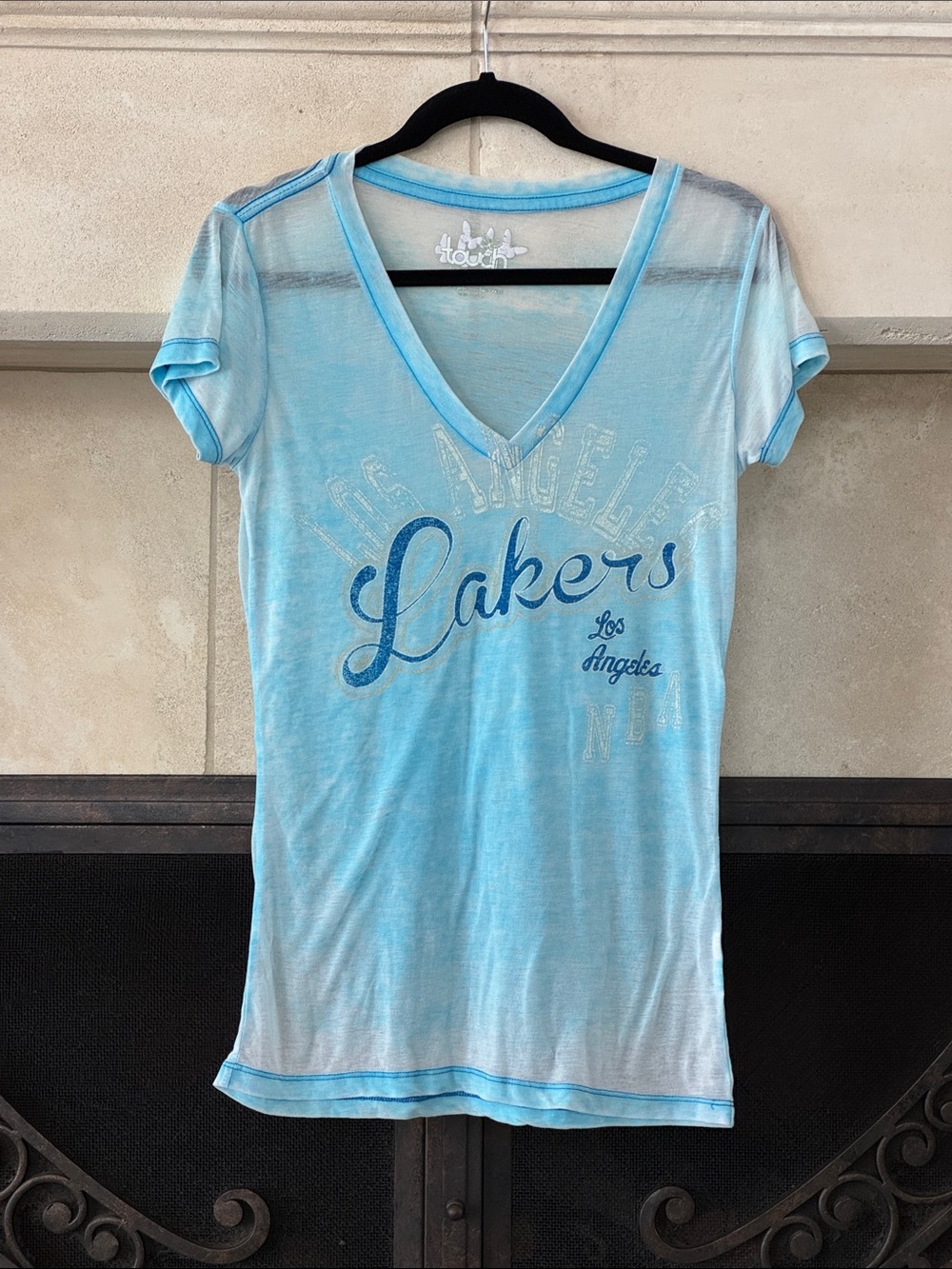 Touch by Alyssa Milano Pale Lakers Tissue Tee